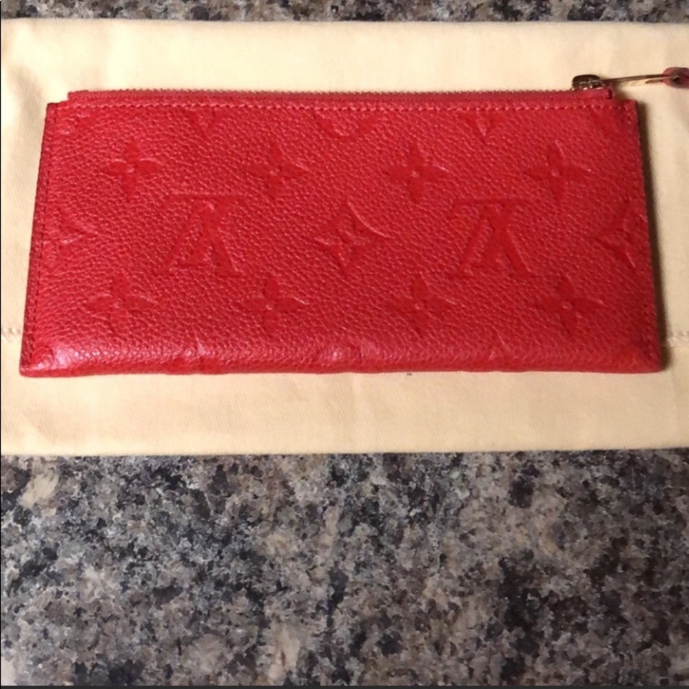 Louis Vuitton zipper wallet pouch. Great condition